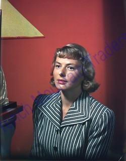 Ingrid Bergman 8x10" Color Photo Transparency Color as Shown 6828