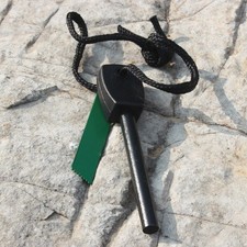 Magnesium Fire Starter Flint Steel Ferro Rod Firesteel Survival Camping Lighter