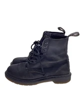 Dr.Martens Lace Up Boots Uk5 Blk Leather 1460 Mono Fl Inm70