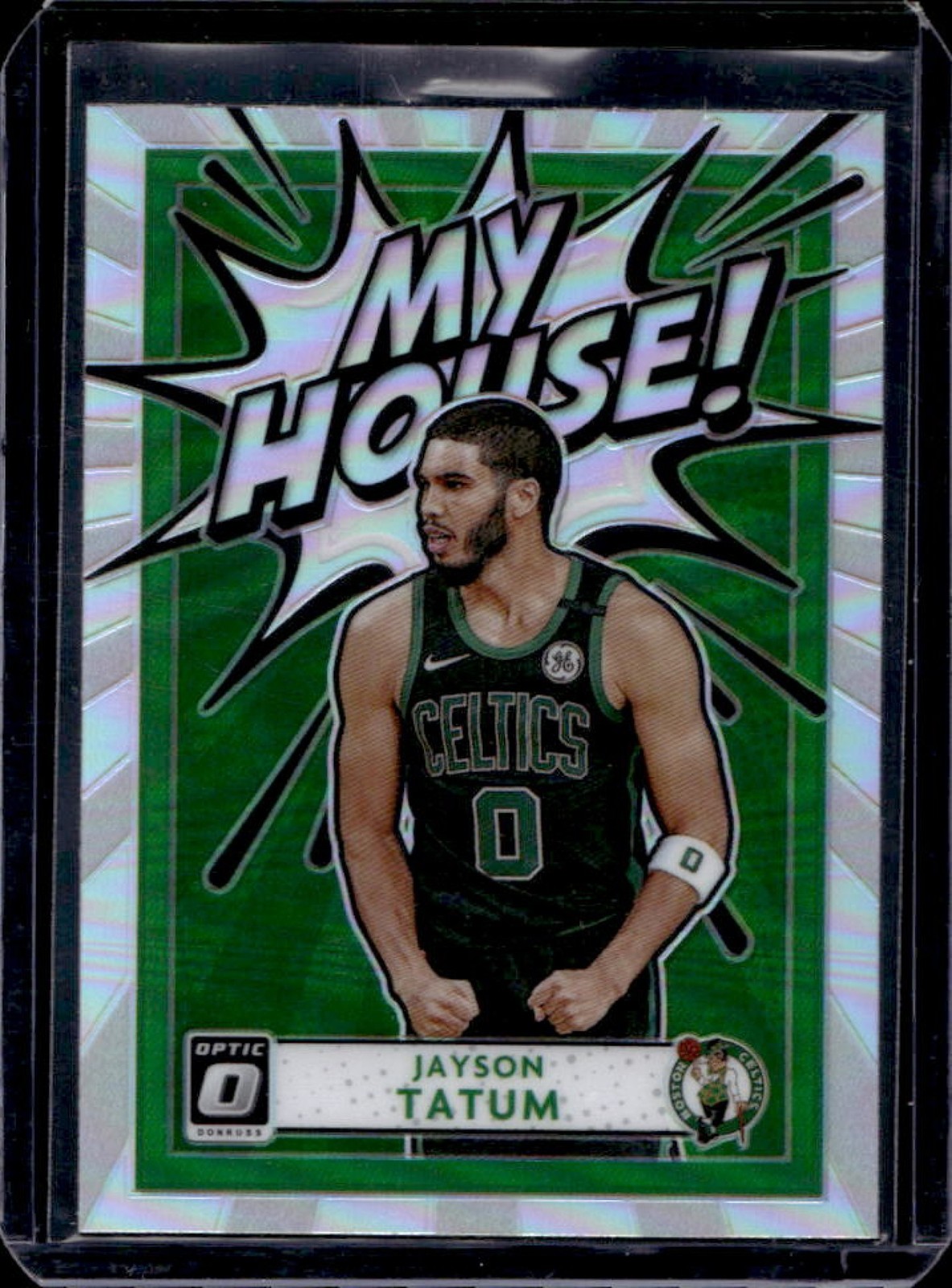 2020-21 Donruss Optic Jayson Tatum My House Holo #1 Celtics