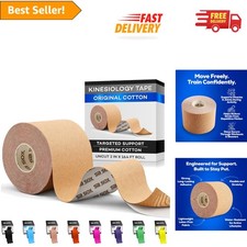 Athletic Kinesiology Tape Roll - 16ft Latex-Free & Durable for All Activities 2.05 per gallon