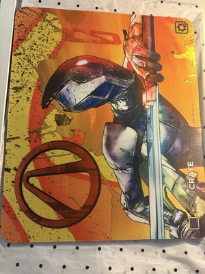 Borderlands Zero Mouse Pad Gaming Mat Loot Crate 10'' x 12''