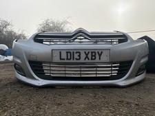 Citroen C4 2012-2015 Front Bumper Complete With Grill & Fog Light In Silver
