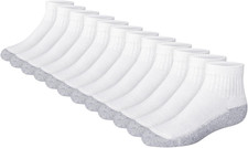 Boys Socks, Crew, Ankle, No Show, Stretch-Cotton Socks, Moisture-Wicking, Cush