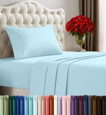 Twin Sheet Set   3 Piece Bed Sheets for Twin Size Bed, Soft and Breathable Mi...