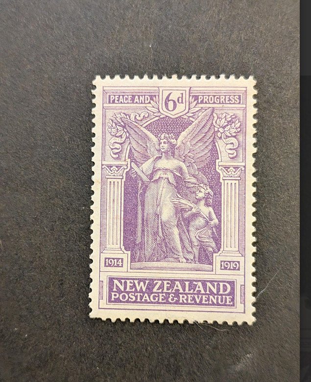 NEW ZEALAND VALUE STAMP # 169