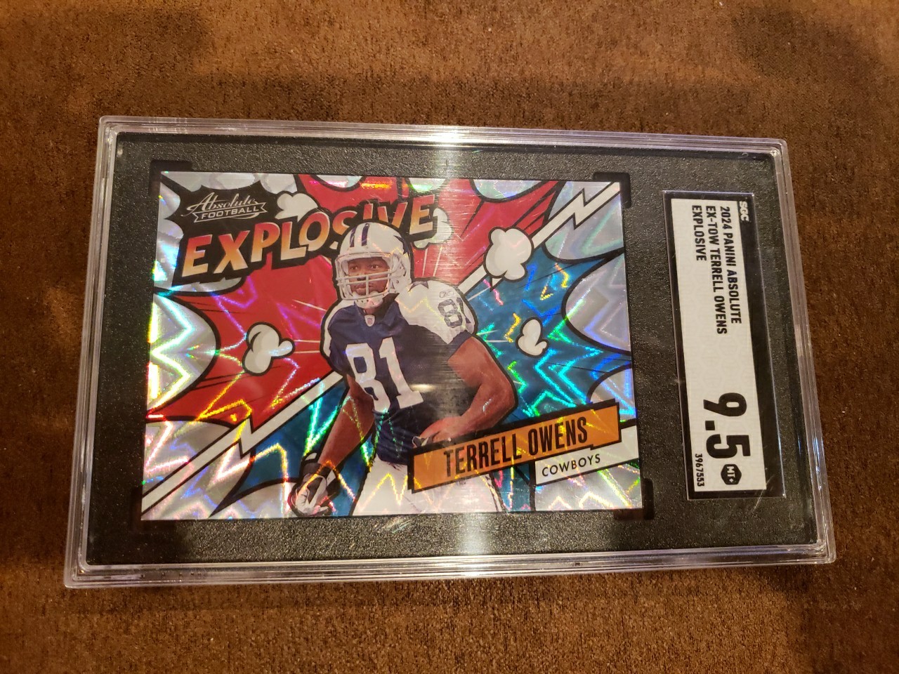 2024 Panini Absolute - Explosive Terrell Owens #EX-TOW