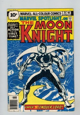 Marvel Spotlight (1971) #  28 UK Price (4.5-VG+) (2447562) 1st solo Moon Knig...