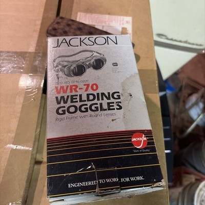 Vintage Welding Goggles Jackson Product Inc. 70 Series USA Adjustable Very Rare