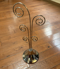 Umbra Silver Metal Jewelry Stand Necklace Hol...