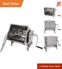 Commercial Stainless Steel 10L 16.5lb Manual ...