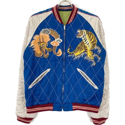 TOYO ENTERPRISE TT15198 Minato Sho Japan Map x Tiger Souvenir Jacket Jacket ...