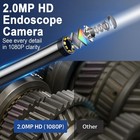 Endoscope Camera with Light, 1920P HD Borescope Inspection Camera with ...
