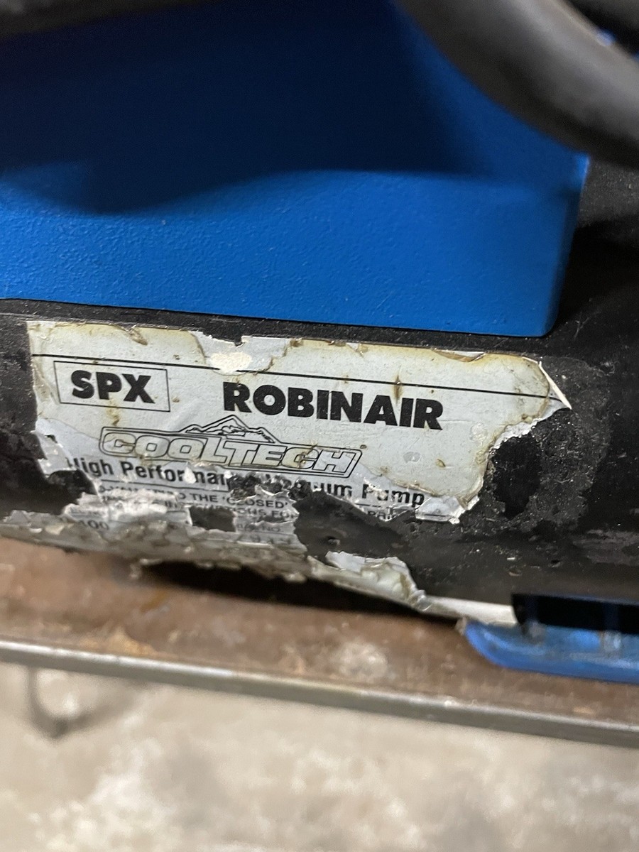 SPX ROBINAIR ロビネア真空ポンプ Vacu Master Robinair SPX Vacuum Pump | eBay