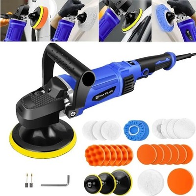 Elektrisches Dual Action Auto Polierset Random Orbital Polieren Puffer Maschine