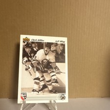 Upper Deck 1991-92 Heroes of the NHL Clark Gillies #640 New York Islanders