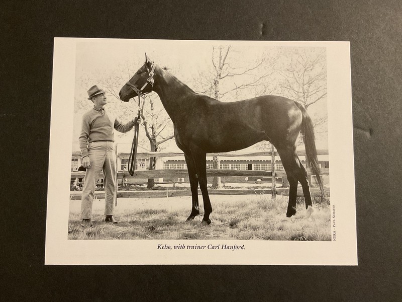KELSO photo Horse Racing CARL HANFORD HORSE OF THE YEAR