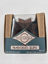 True Genius Pandora's Box Elpis Gold Brainteaser Puzzle Based On Ancient Artifac