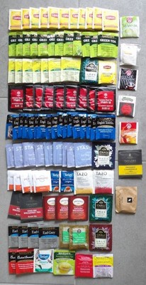 102 Tea Packs Around The World Individually Sealed Assorted Flavors Taste Joyful