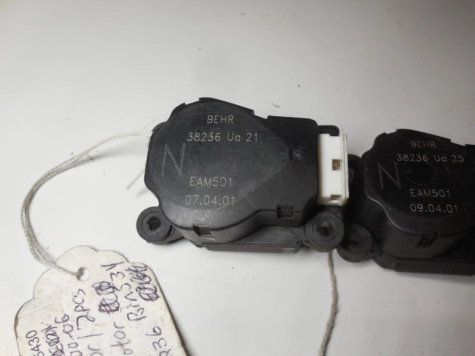 Actuador de aleta de climatización motor paso a paso 2 piezas 38236 00-06 Mercedes Benz W220 S430 S500 Foto 2 de 4