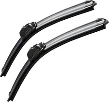 Windshield Wiper Blades All Season Premium 24in 21in Pair Front Glass
