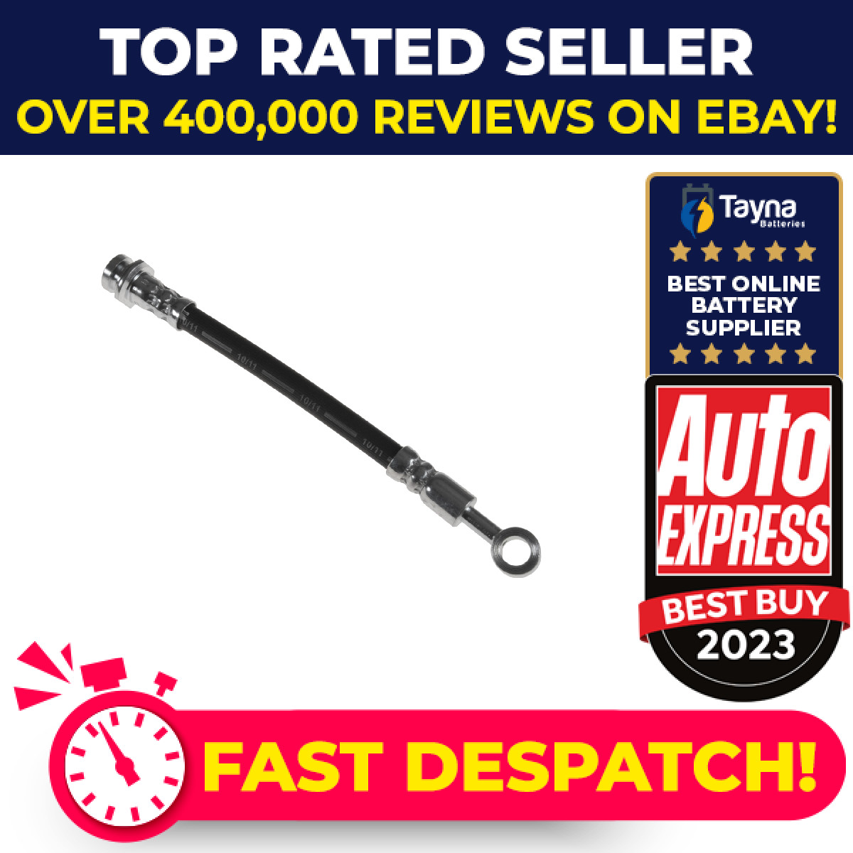 Brake Hose fits SUZUKI SX4 1.9D 2006 on D19AA Hydraulic Blue Print 5157061M50