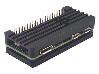 Raspberry Pi Zero 2W Case - Aluminum Passive Case with Pin Header for Zero 2W/W