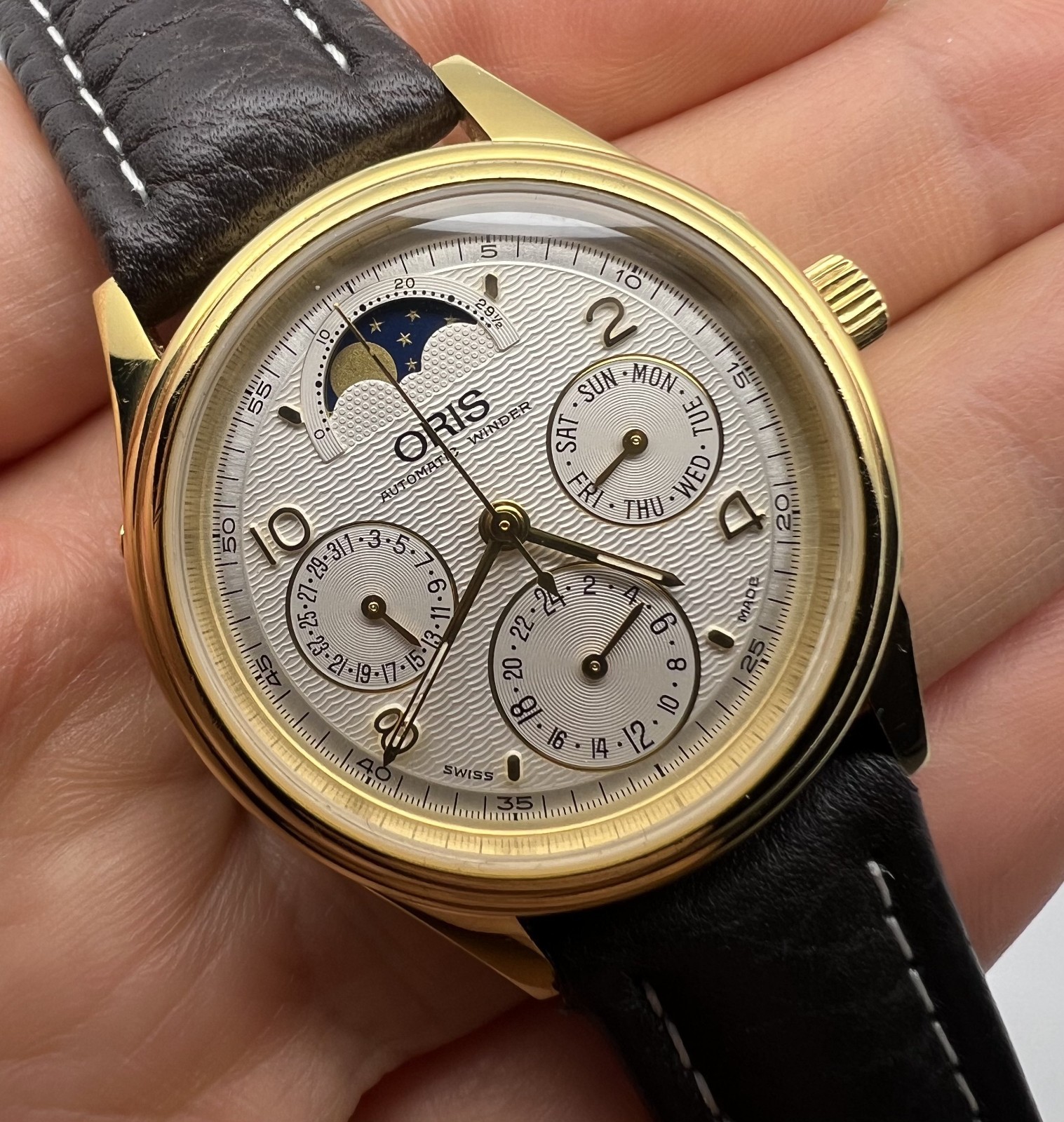 ORIS COMPLICATION AUTOMATIC MOON PHASE REF  7433B… - image 9