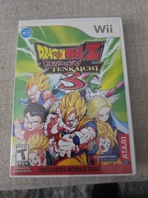 Dragon Ball Z Budokai Tenkaichi 3 Wii [Bonus Disc Bundle] CIB Tested!