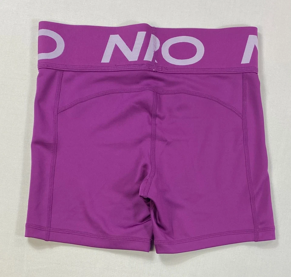 Girls Nike Pro Dri-Fit Compression 3" Athletic Shorts Youth Size Large - Image 2 of 3