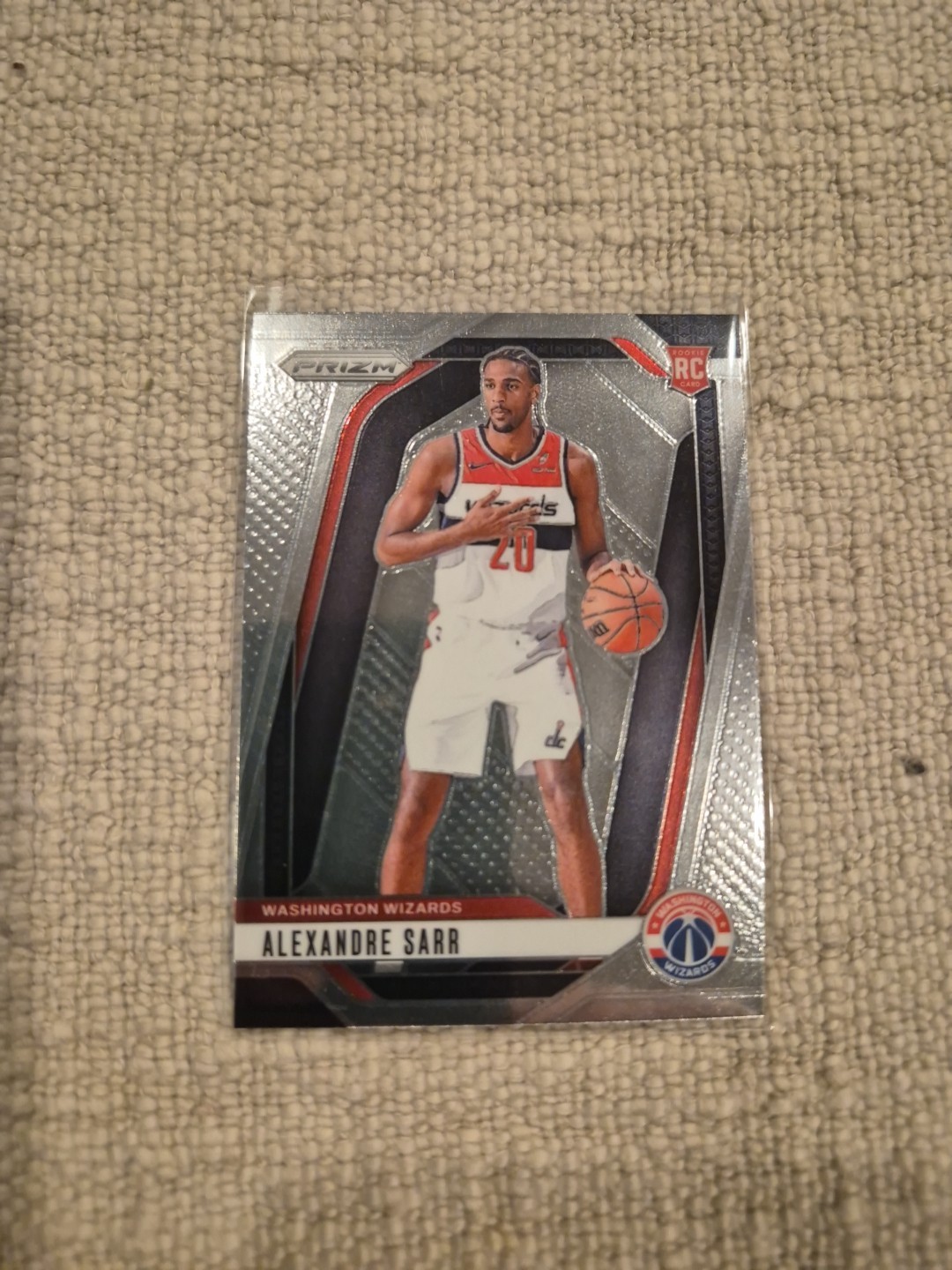 2024-25 Panini Prizm - Alexandre Sarr #264 Silver Prizm (RC)