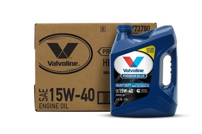 Valvoline Premium Blue SAE 15W-40 Diesel Engine Oil 1 GA, Case of 3