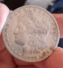 1882 Morgan Dollar; (Dipped)