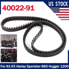 40022-91 128T 1 1/8IN For 91-03 Harley Sportster 883 Hugger 1200 Rear Drive Belt