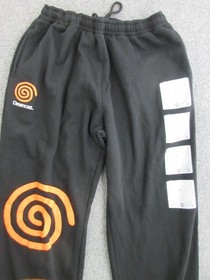 Dumbgood Dreamcast Sega Tracksuit Mens XL Black Sweatsuit Hoodie Pants Set