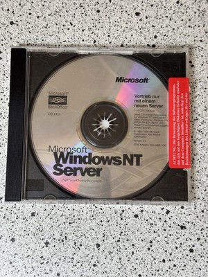 Microsoft Windows NT  Server OEM CD Vollversion deutsch NEU