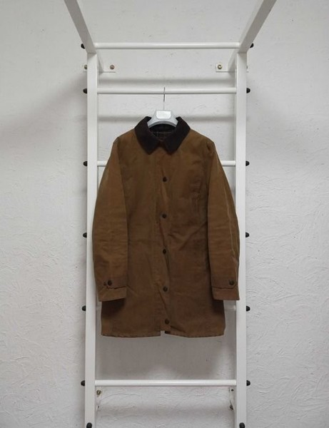 Women Barbour Jacket Waxed Green 38