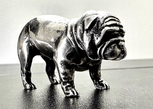 S. Kirk & Son Sterling Silver Bulldog 3D 156g 2.25"L X 1.25"H  BS567
