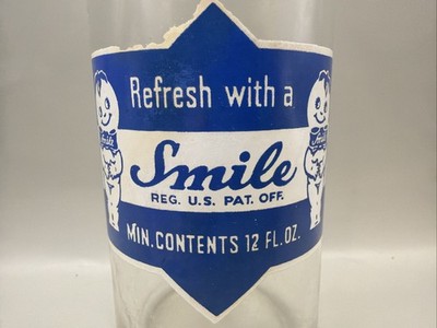 Smile acl Soda Bottle 12oz Webb City Missouri