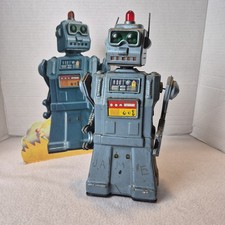 1950s Yonezawa Directional Robot Japanese Toy Battery Operated - Not Working