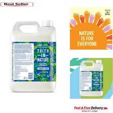 5L Biodegradable Laundry Liquid with Aloe Vera, Rosemary -  & Cruelty Free 10.60 per litre