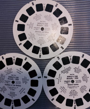 VIEW MASTER REELS B760 1,2,3 "WORLD'S FAIR- BRUSSELS 1958" GREAT SHAPE