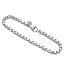 Tiffany & Co Venetian Link Bracelet SV925 Silver Authentic Used F/S
