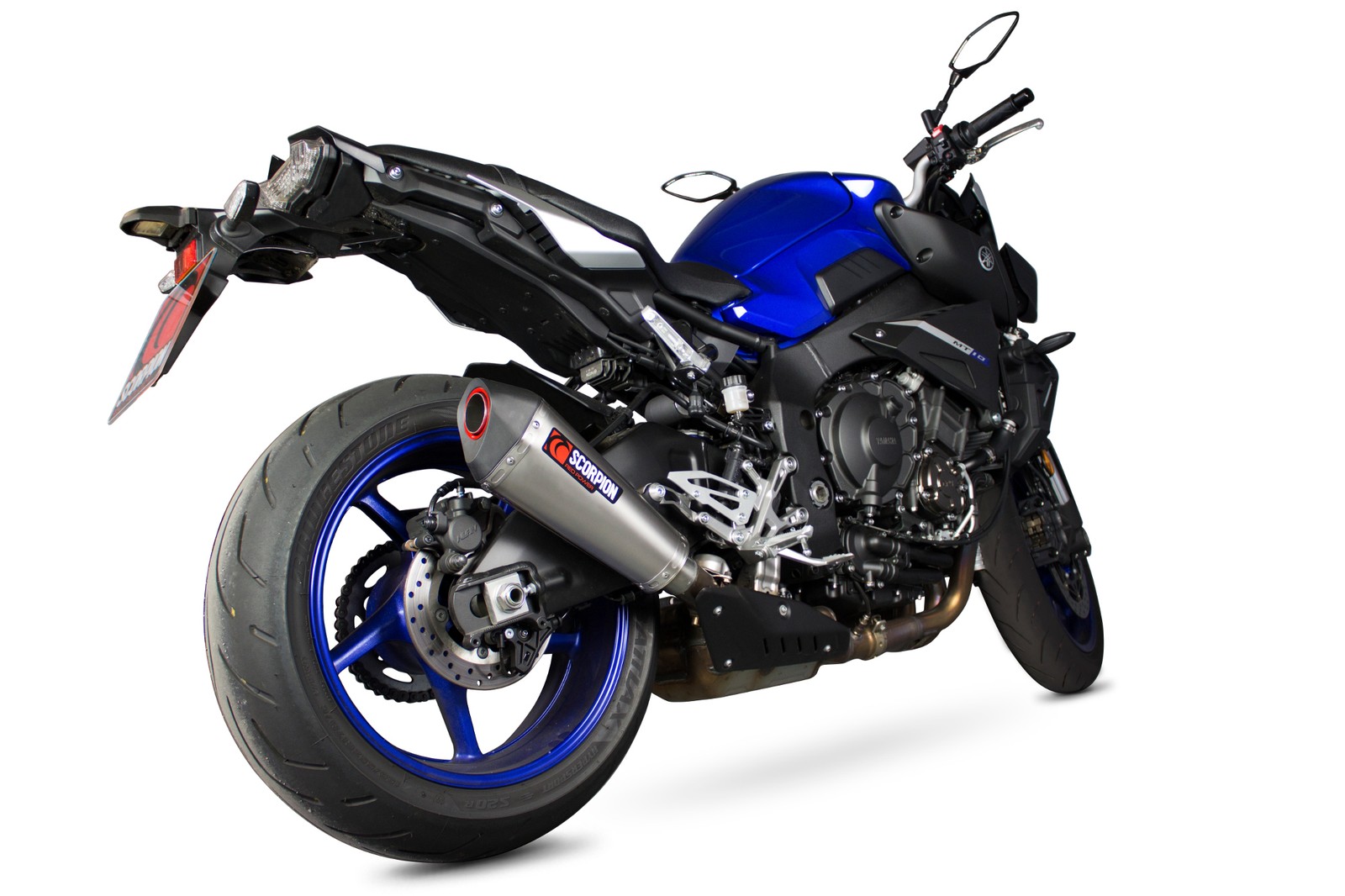 Yamaha MT-10 16-21 Scorpion Exhaust Serket Taper Titanium Slip-on RYA102TEO