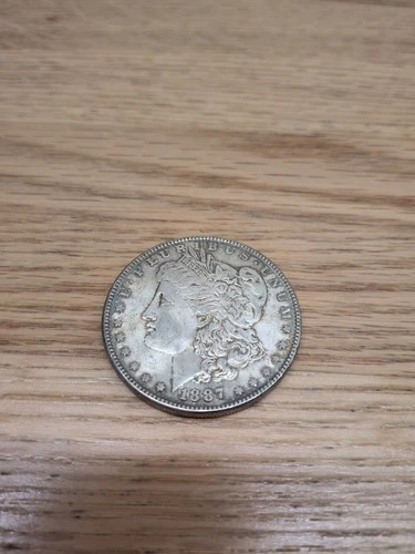 1887 US Morgan Silver Dollar $1