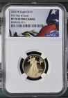 2025-W Proof $10 American Gold Eagle 1/4 oz NGC PF70UC FDI First Day Issue