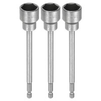 "3 StüCk Nussbohrer-Bits 19Mm 1/4\" Sechskant 6\" Lang Magnet CR-V"