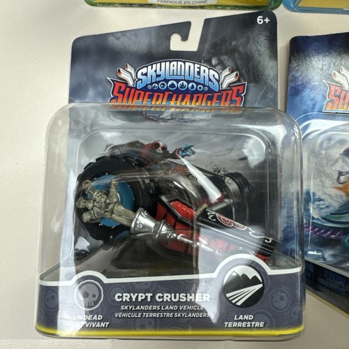 Konvolut (4) Skylanders Super Chargers Spielfiguren. Sea Shadow, Stealth Stinger, S - Bild 2 von 5