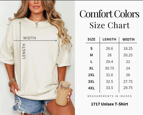 Additional Cost Comfort Colors - product listing photo