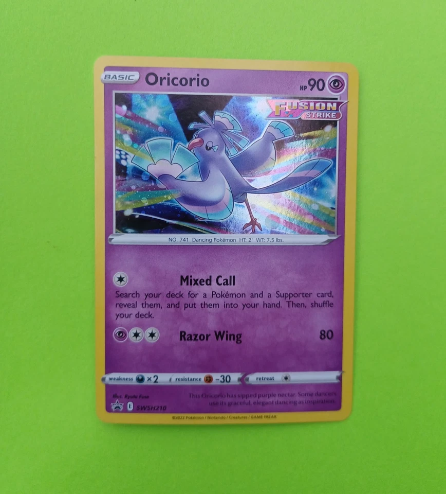 Oricorio SWSH210 SWSH: Sword & Shield Promo Cards Holo - Image 4 of 4